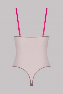 Maison Close Thong Body - Corps à Corps - Ginger Snap/Neon Pink/Gold