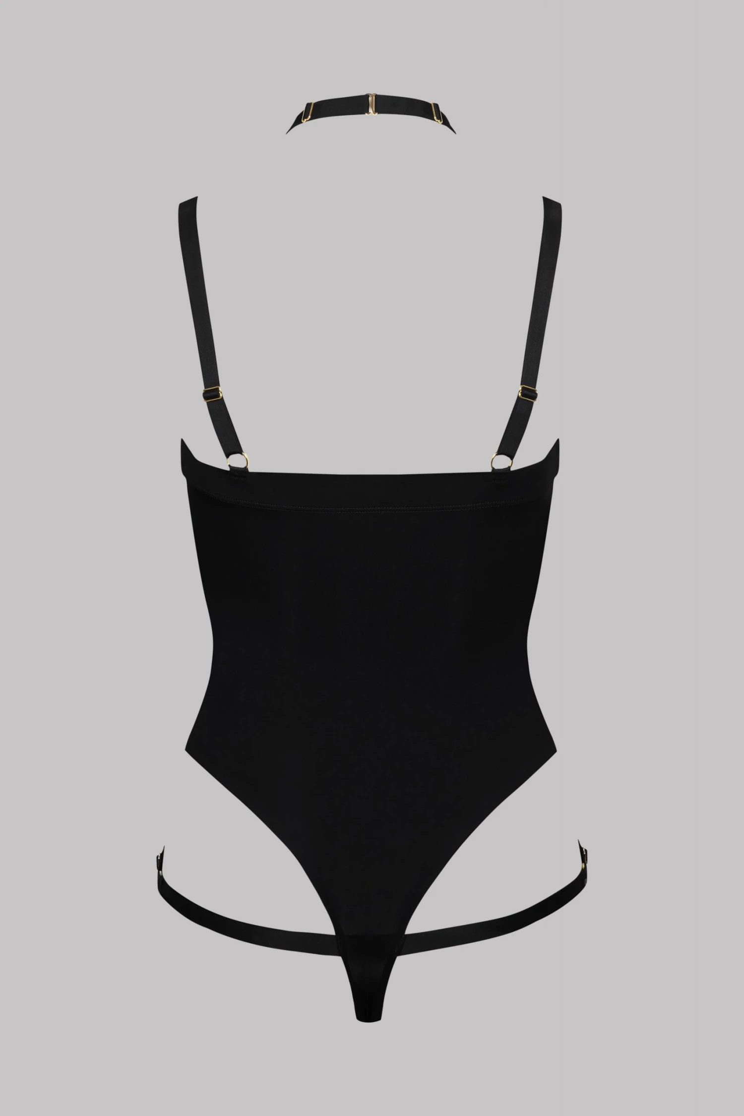 Maison Close Thong Body - Tapage Nocturne - Black 8 Maison Close Thong Body - Tapage Nocturne - Black