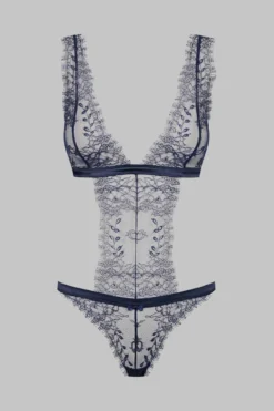 Maison Close Thong Body - Villa Satine Navy Blue