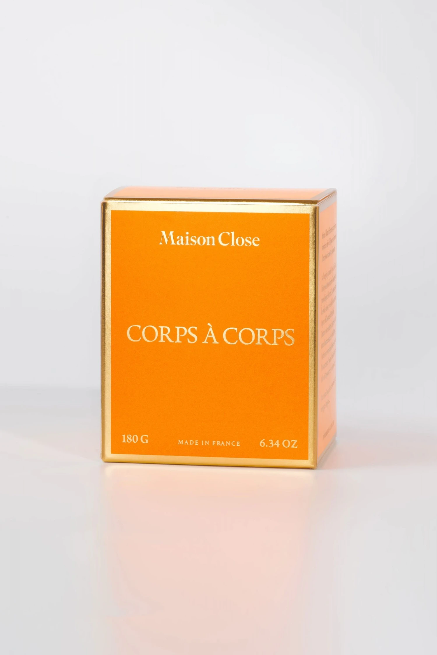 Maison Close Candle - Corps à Corps - Neon Orange 4 Maison Close Candle - Corps à Corps - Neon Orange