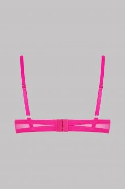 Maison Close Naked Breast Bra - Corps à Corps Neon - Neon Pink/Gold Corps à Corps Néon