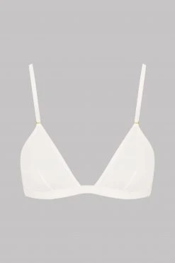 Maison Close Triangle Bra - La Femme Amazone - Ivory