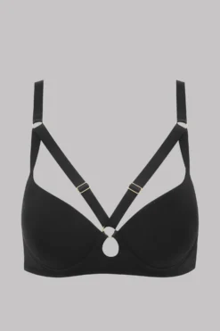 Maison Close Tapage Nocturne Push-up Bra - Tapagne Nocturne - Black