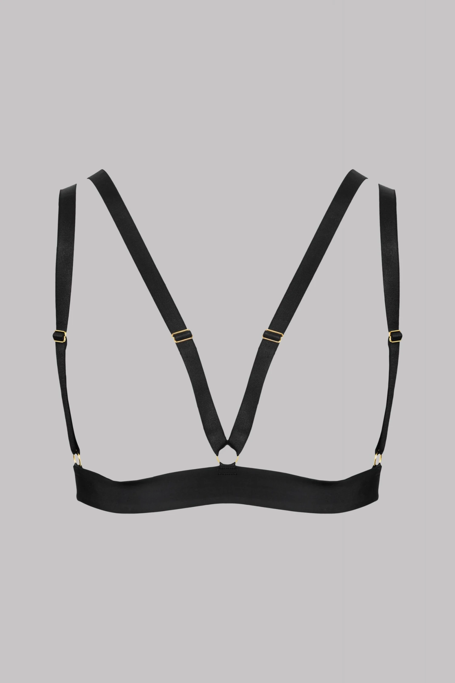 Maison Close Naked Triangle Bra - Tapage Nocturne - Black Maison Close Naked Triangle Bra - Tapage Nocturne - Black