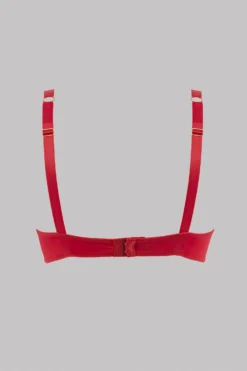 Maison Close 1/4 Cup Bra - Tapage Nocturne - Red 13 Maison Close 1/4 Cup Bra - Tapage Nocturne - Red
