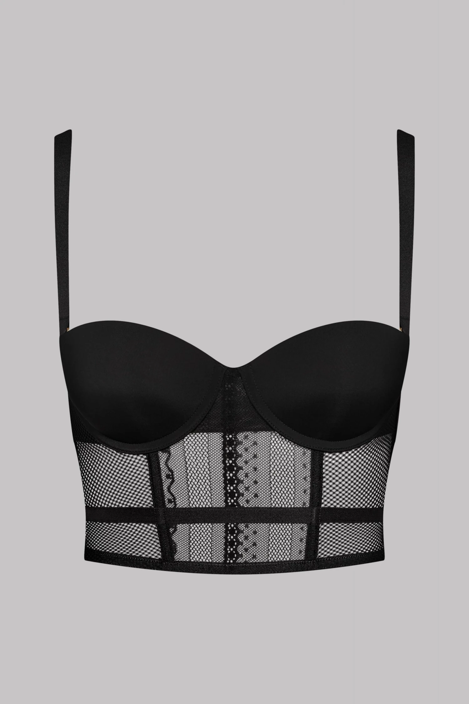 Maison Close Bustier Bra - Sacré Cœur - Black Sacré Coeur Maison Close Bustier Bra - Sacré Cœur - Black Sacré Coeur