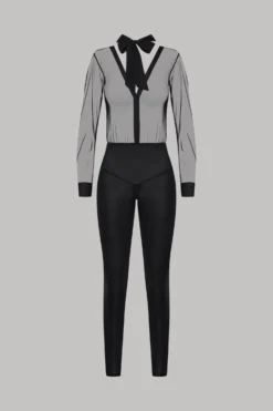 Maison Close Catsuit - Madame Rêve - Black