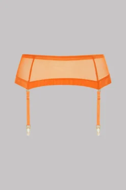 Maison Close Corps à Corps Néon Garter Belt - Corps à Corps Neon - Neon Orange/Gold