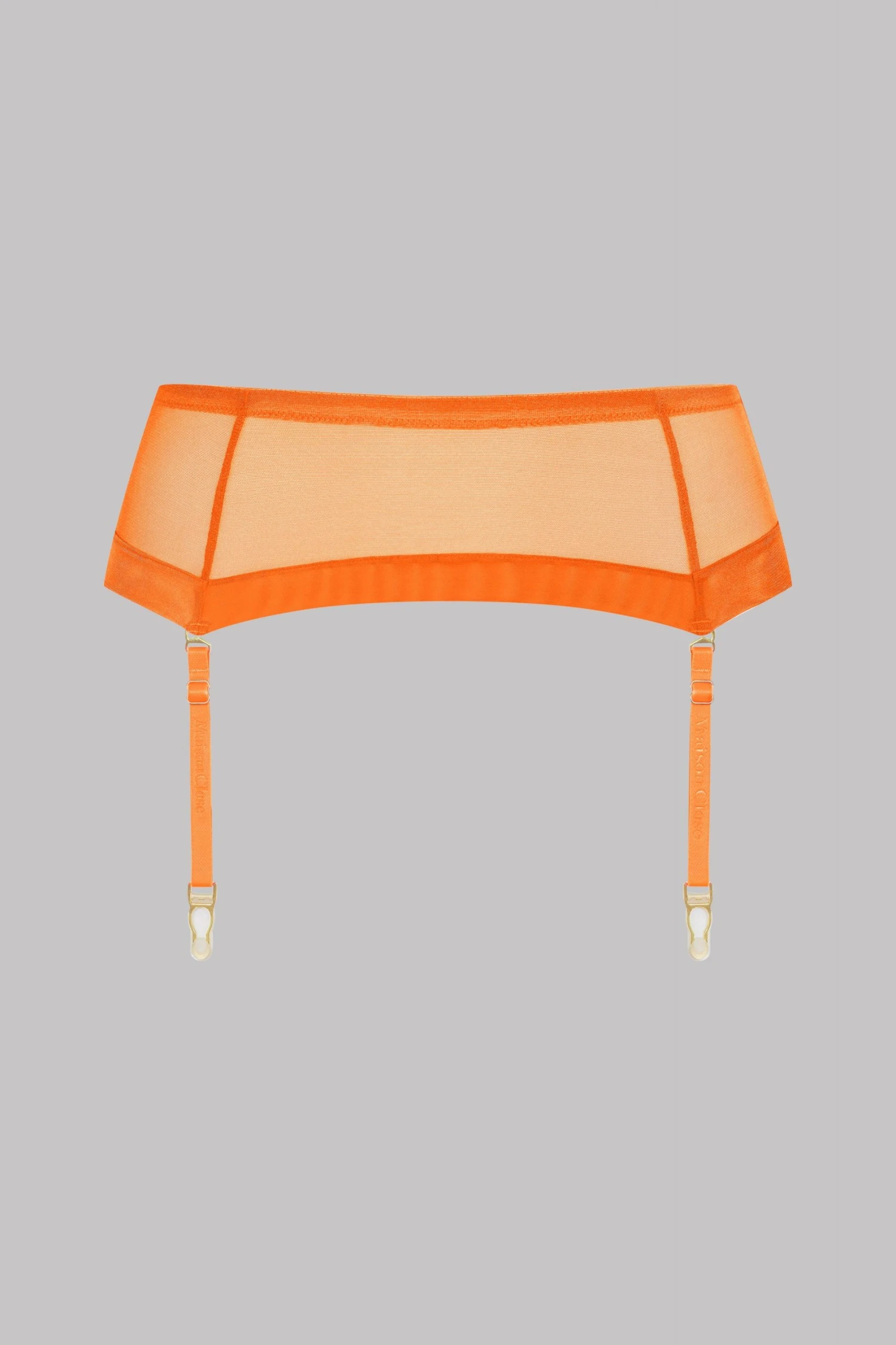 Maison Close Corps à Corps Néon Garter Belt - Corps à Corps Neon - Neon Orange/Gold Maison Close Corps à Corps Néon Garter Belt - Corps à Corps Neon - Neon Orange/Gold