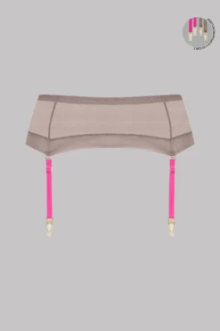 Maison Close Garter Belt - Corps à Corps - Ginger Snap/Neon Pink/Gold