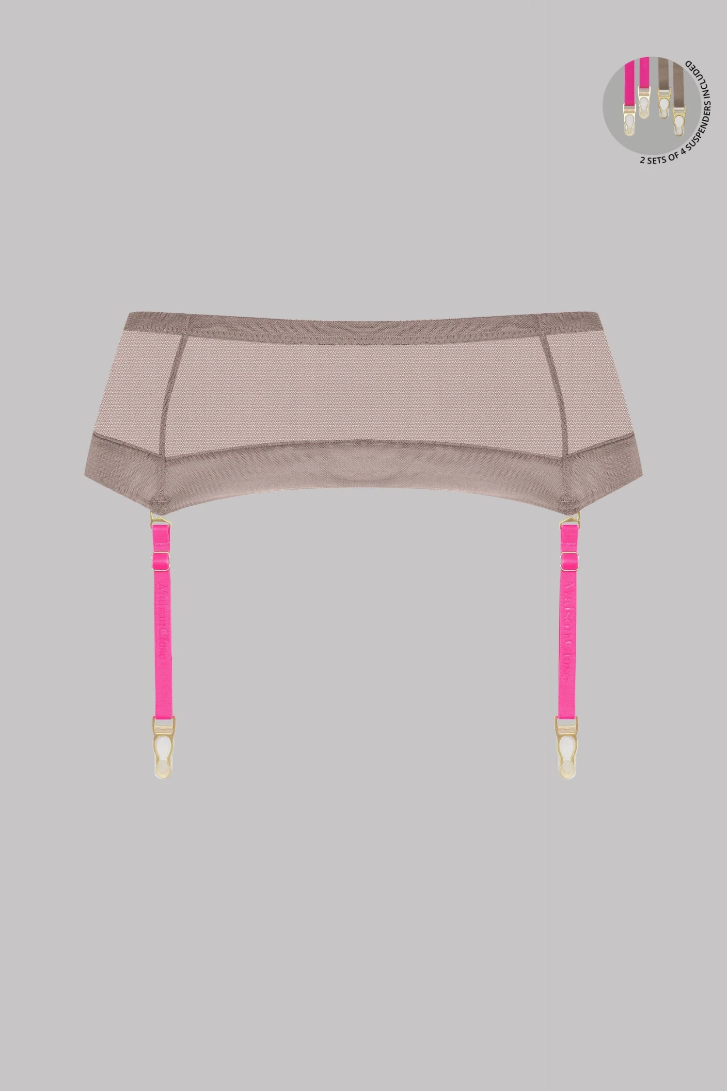 Maison Close Garter Belt - Corps à Corps - Ginger Snap/Neon Pink/Gold 4 Maison Close Garter Belt - Corps à Corps - Ginger Snap/Neon Pink/Gold