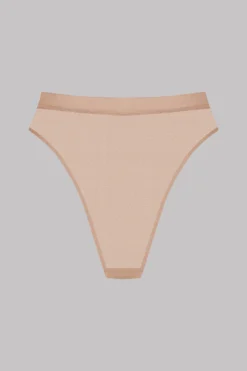 Maison Close High Waist Thong - Corps à Corps - Nude