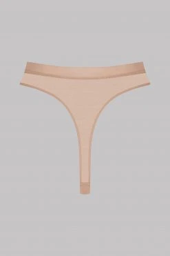 Maison Close High Waist Thong - Corps à Corps - Nude