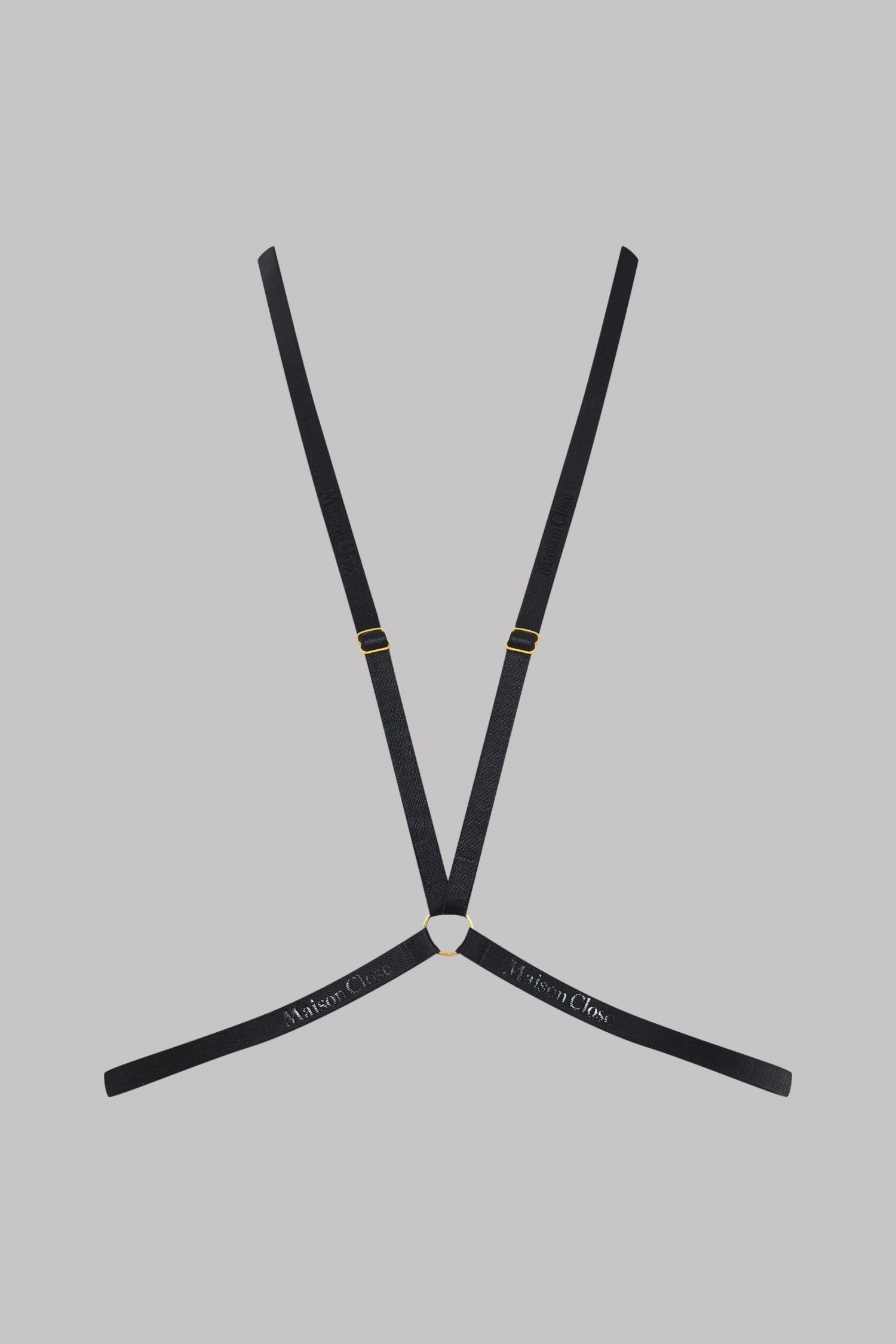 Maison Close Signatures Harness - Signature - Black/Gold Maison Close Signatures Harness - Signature - Black/Gold