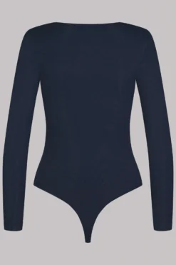 Maison Close Long Sleeves Thong Body - La Femme Amazone - Dark Gray 11 Maison Close Long Sleeves Thong Body - La Femme Amazone - Dark Gray