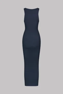 Maison Close Long Dress - La Femme Amazone - Dark Gray 11 Maison Close Long Dress - La Femme Amazone - Dark Gray