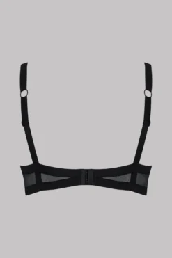 Maison Close Naked Breast Bra - Pure Tentation - Black
