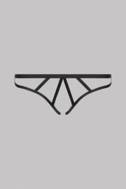 Maison Close Open Panty - Bande à Part - Black