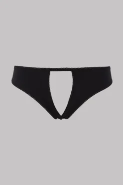 Maison Close Open Panty - Le Petit Secret - Black