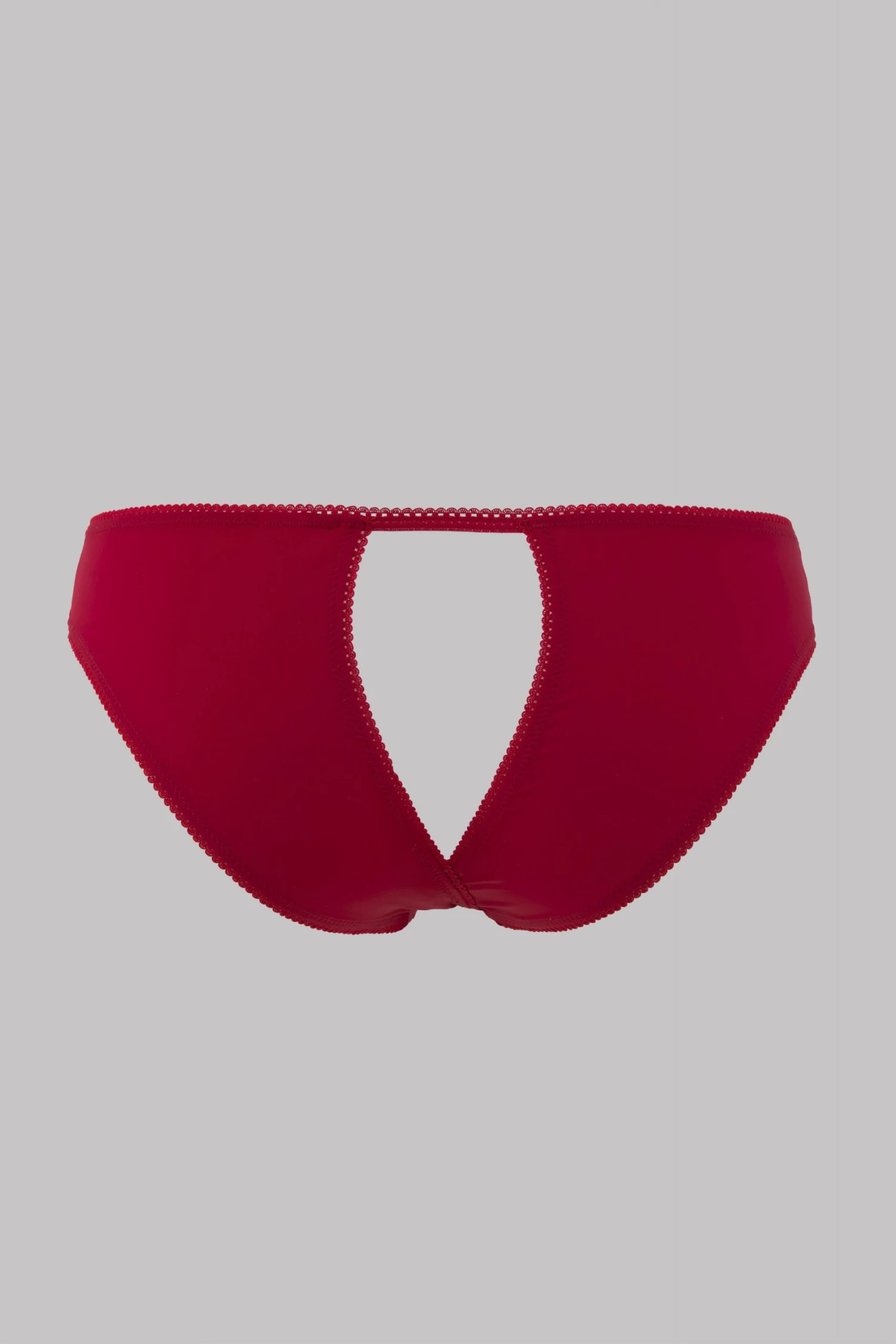 Maison Close Open Panty - Le Petit Secret - Red Le Petit Secret Microfibre Maison Close Open Panty - Le Petit Secret - Red Le Petit Secret Microfibre