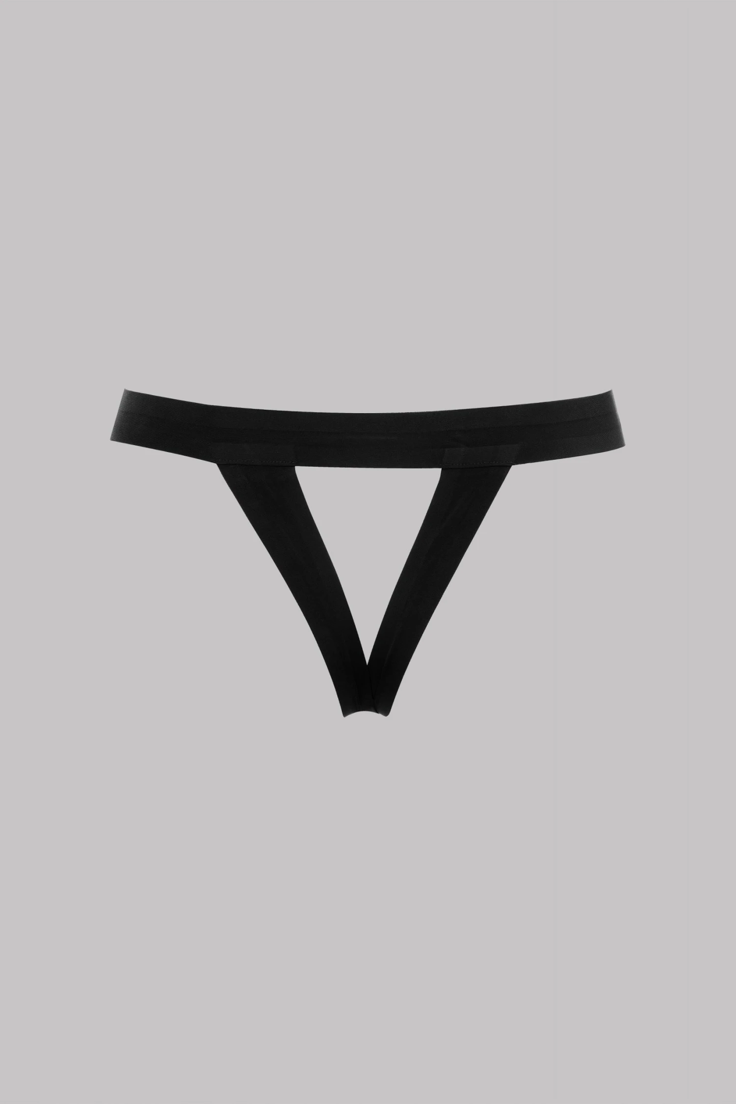 Maison Close Open Thong - Tapage Nocturne - Black 8 Maison Close Open Thong - Tapage Nocturne - Black