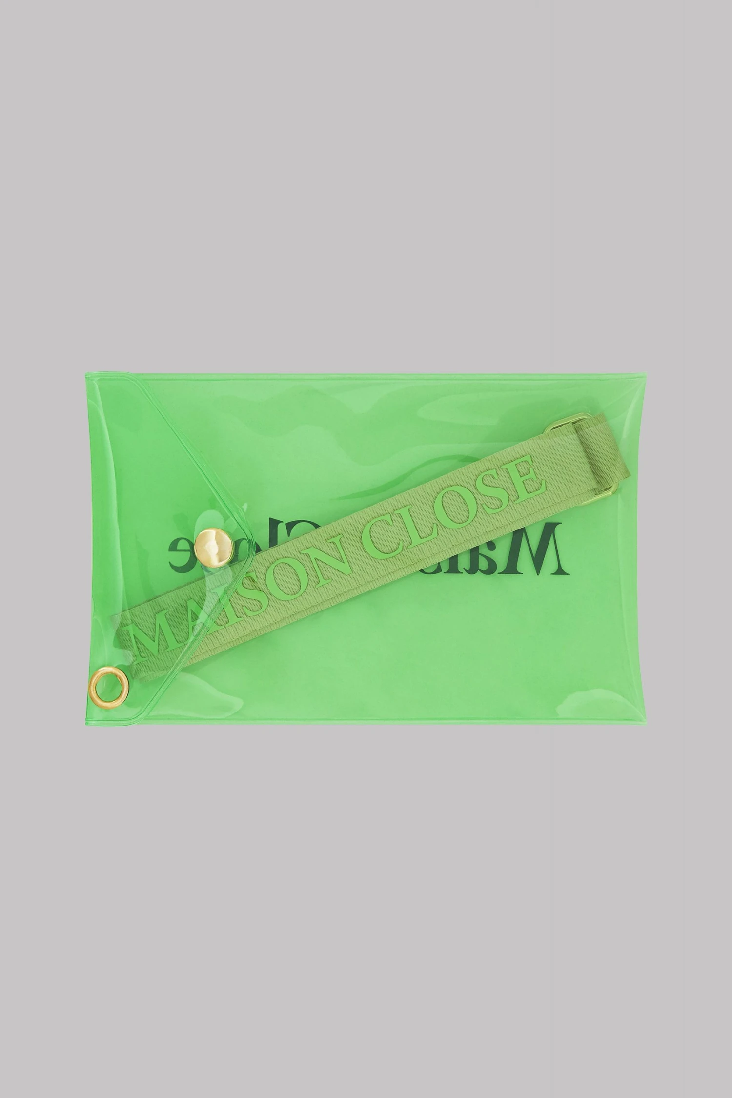 Maison Close Corps à Corps Néon Pouch With Keychain - Corps à Corps - Neon Green Maison Close Corps à Corps Néon Pouch With Keychain - Corps à Corps - Neon Green