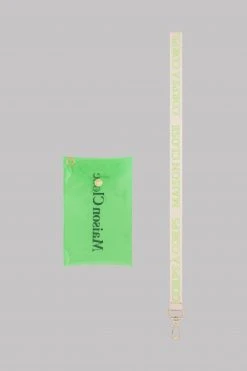 Maison Close Corps à Corps Néon Pouch With Keychain - Corps à Corps - Neon Green 5 Maison Close Corps à Corps Néon Pouch With Keychain - Corps à Corps - Neon Green