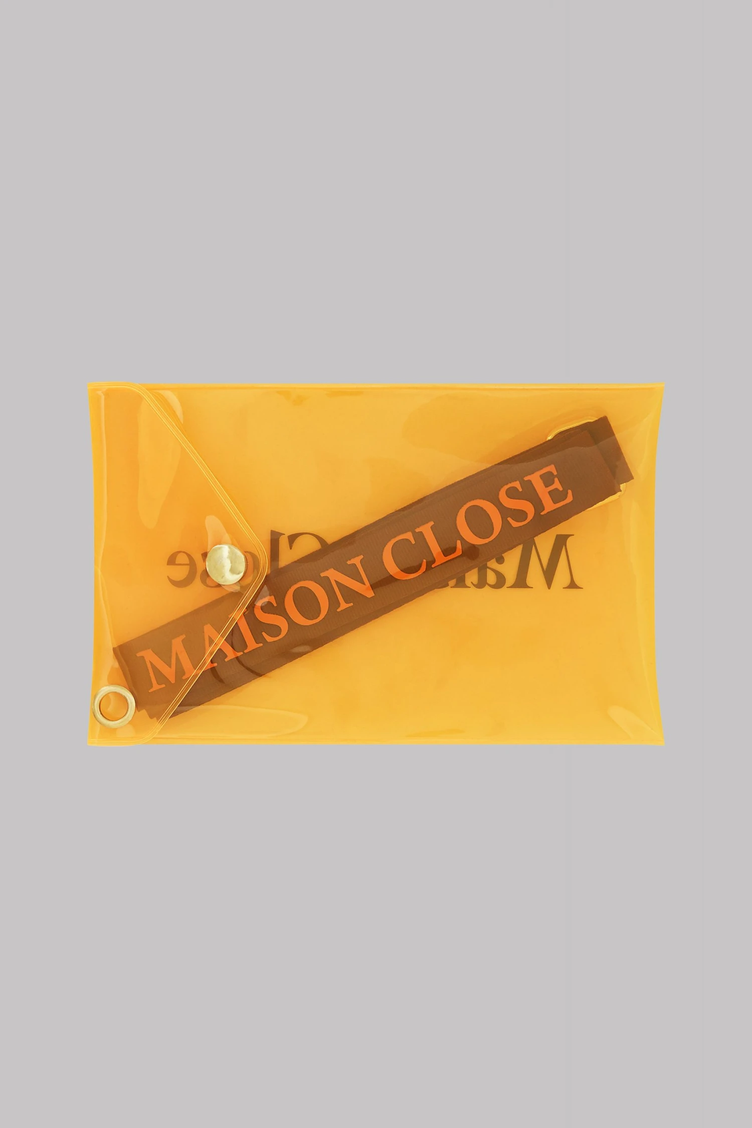 Maison Close Pouch With Keychain - Corps à Corps - Neon Orange Corps à Corps Néon 4 Maison Close Pouch With Keychain - Corps à Corps - Neon Orange Corps à Corps Néon