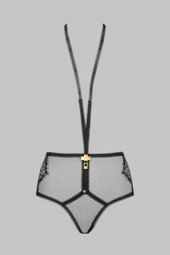 Maison Close High Waist Panty With Harness - Inspiration Divine