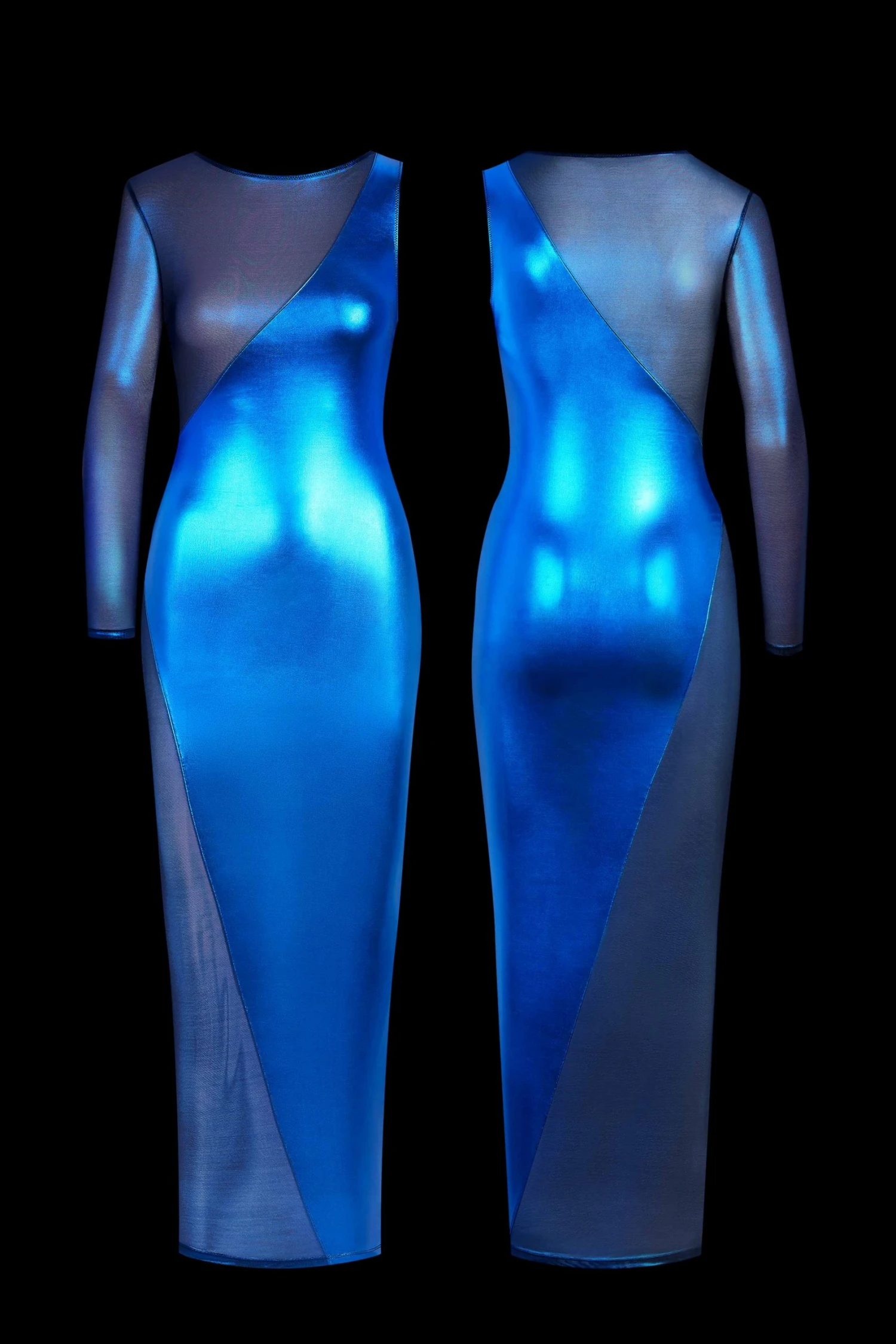 Maison Close Private Line Long Dress - Blue Angel - Limited Edition Of 300 Pieces 4 Maison Close Private Line Long Dress - Blue Angel - Limited Edition Of 300 Pieces