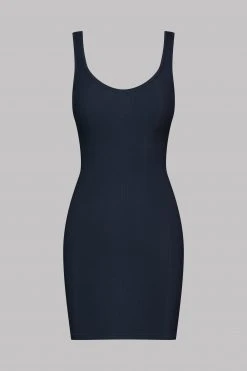 Maison Close Dress - La Femme Amazone - Dark Gray