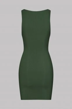 Maison Close Dress - La Femme Amazone - Khaki 10 Maison Close Dress - La Femme Amazone - Khaki