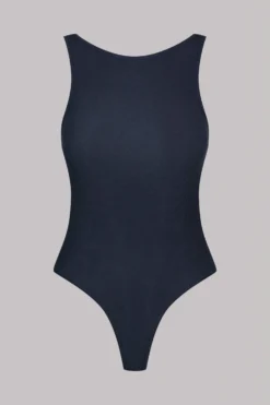 Maison Close Thong Body - La Femme Amazone - Dark Gray