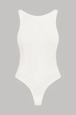 Maison Close Thong Body - La Femme Amazone - Ivory