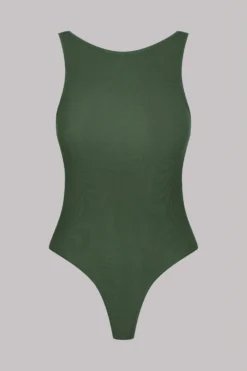 Maison Close Thong Body - La Femme Amazone - Khaki