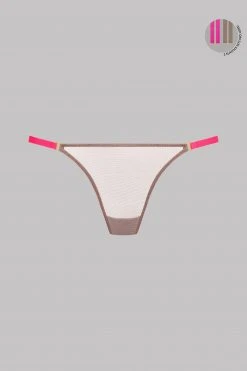 Maison Close Mini Thong - Corps à Corps - Ginger Snap/Neon Pink/Gold