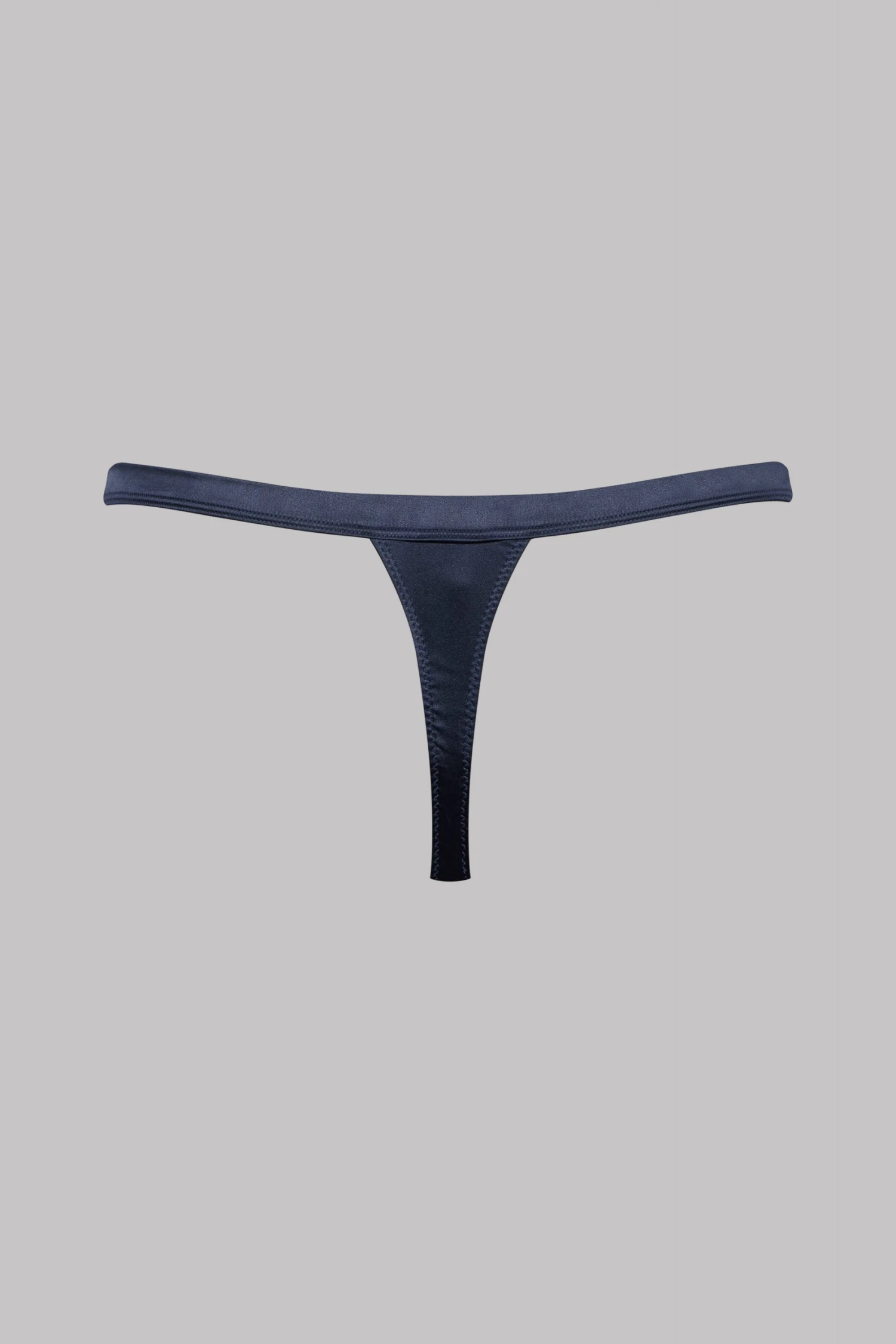Maison Close Mini Thong - Villa Satine Navy Blue Maison Close Mini Thong - Villa Satine Navy Blue