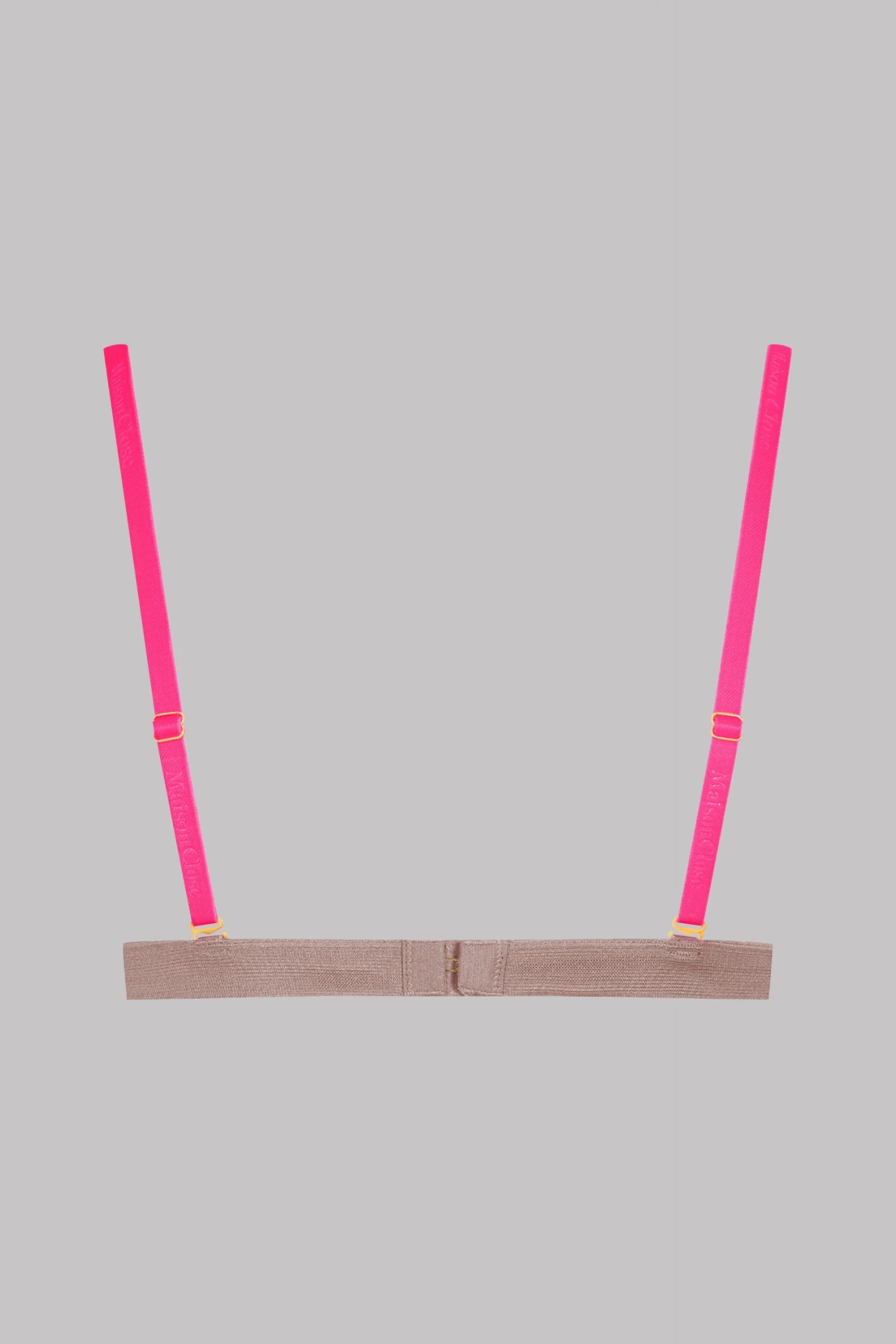 Maison Close Triangle Bra - Corps à Corps - Ginger Snap/Neon Pink/Gold Maison Close Triangle Bra - Corps à Corps - Ginger Snap/Neon Pink/Gold