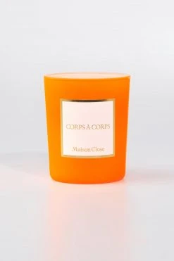 Maison Close Candle - Corps à Corps - Neon Orange