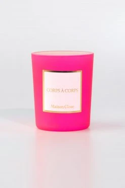 Maison Close Candle - Corps à Corps - Neon Pink Corps à Corps Néon