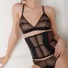 Maison Close Waist Cincher With Harness & Suspenders - Sacré Cœur - Black Sacré Coeur 2 Maison Close Waist Cincher With Harness & Suspenders - Sacré Cœur - Black Sacré Coeur