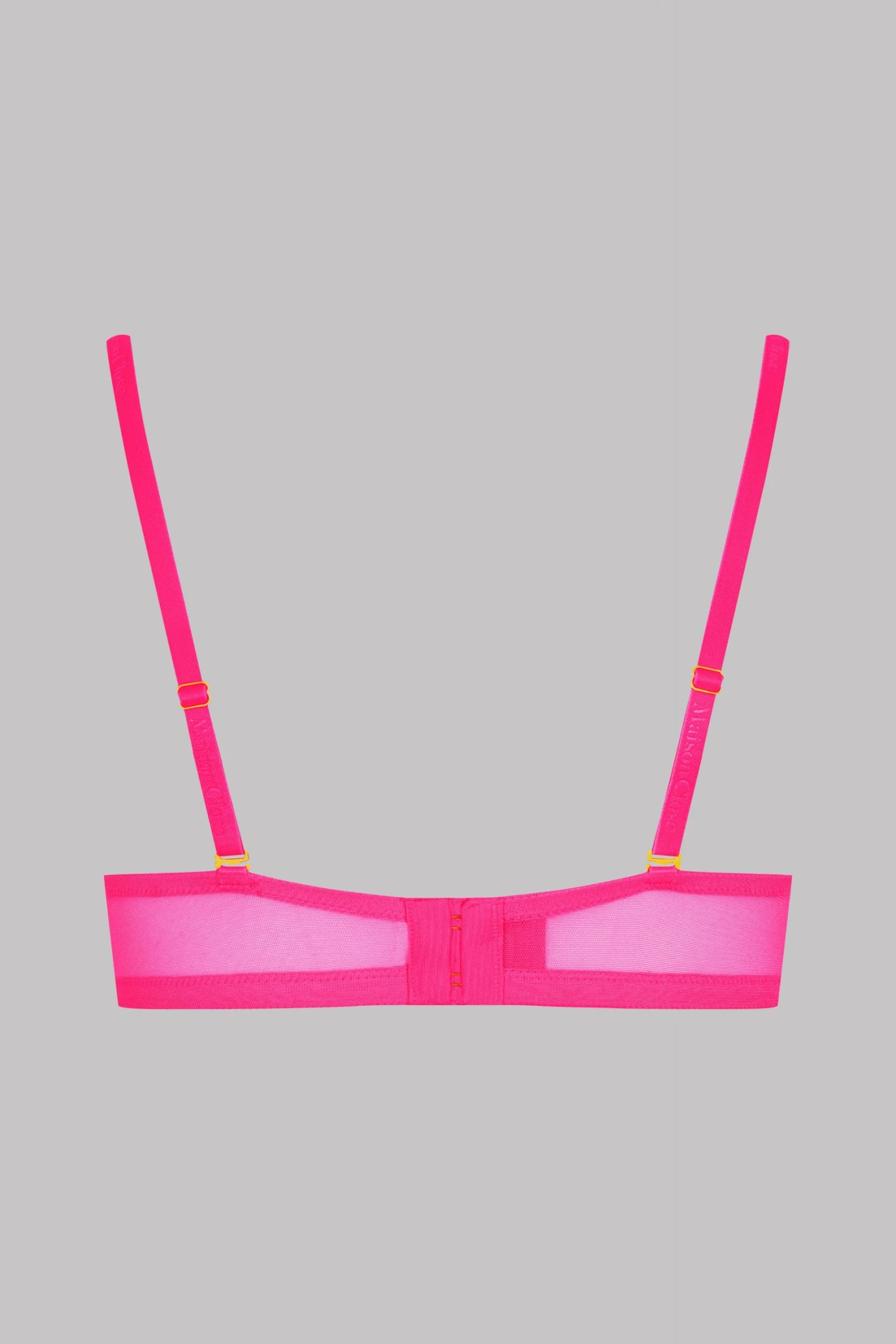 Maison Close Wire Bra - Corps à Corps Neon - Neon Pink/Gold 6 Maison Close Wire Bra - Corps à Corps Neon - Neon Pink/Gold