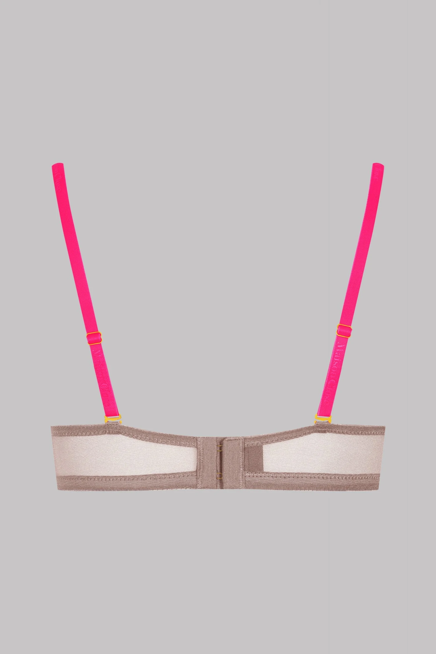 Maison Close Wire Bra - Corps à Corps - Ginger Snap/Neon Pink/Gold 6 Maison Close Wire Bra - Corps à Corps - Ginger Snap/Neon Pink/Gold