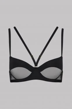 Maison Close Wire Bra - Madame Rêve - Black