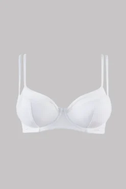 Maison Close Push-Up Bra Triangle Effect - Pure Tentation - White