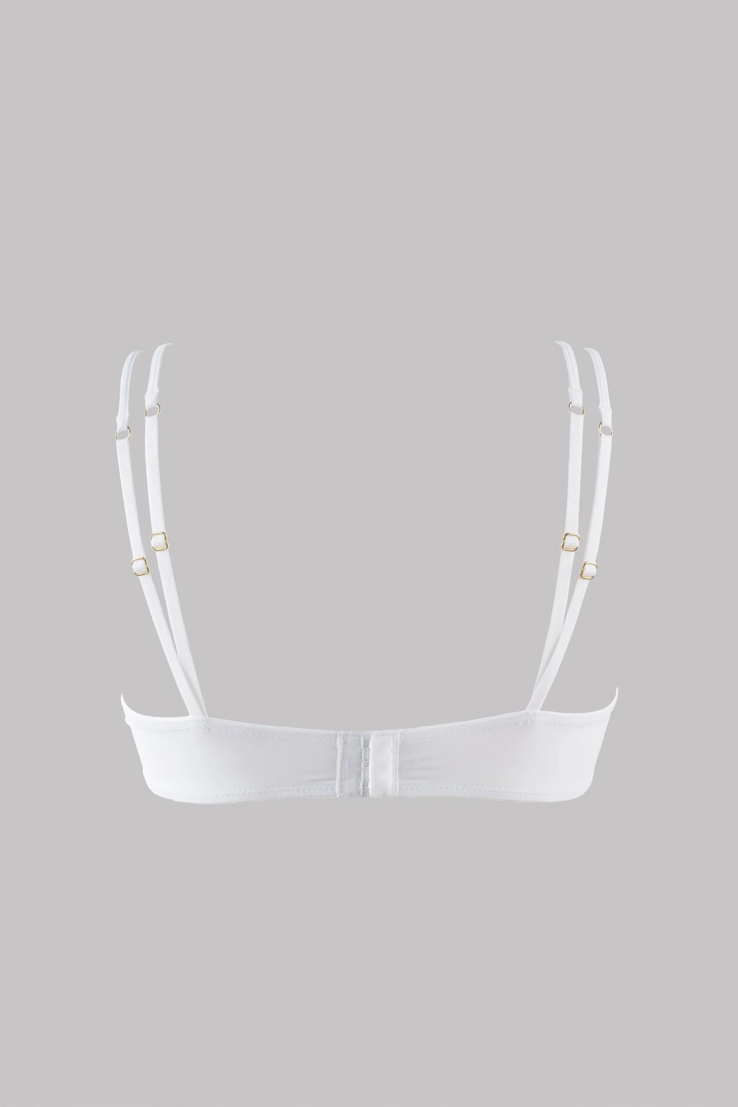 Maison Close Push-Up Bra Triangle Effect - Pure Tentation - White 6 Maison Close Push-Up Bra Triangle Effect - Pure Tentation - White