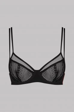Maison Close Wire Bra - Sacré Cœur - Black Sacré Coeur