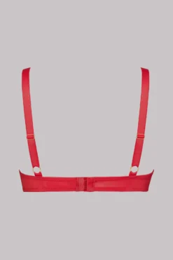 Maison Close Wire Bra - Tapage Nocturne - Red 13 Maison Close Wire Bra - Tapage Nocturne - Red