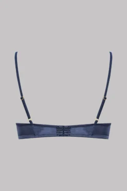 Maison Close 1/4 Cup Bra - Villa Satine - Navy Blue 11 Maison Close 1/4 Cup Bra - Villa Satine - Navy Blue