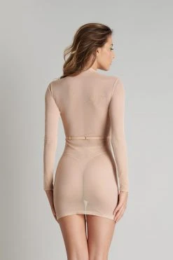 Maison Close Dress With Harness - Corps à Corps - Nude/Neon Green/Gold 10 Maison Close Dress With Harness - Corps à Corps - Nude/Neon Green/Gold